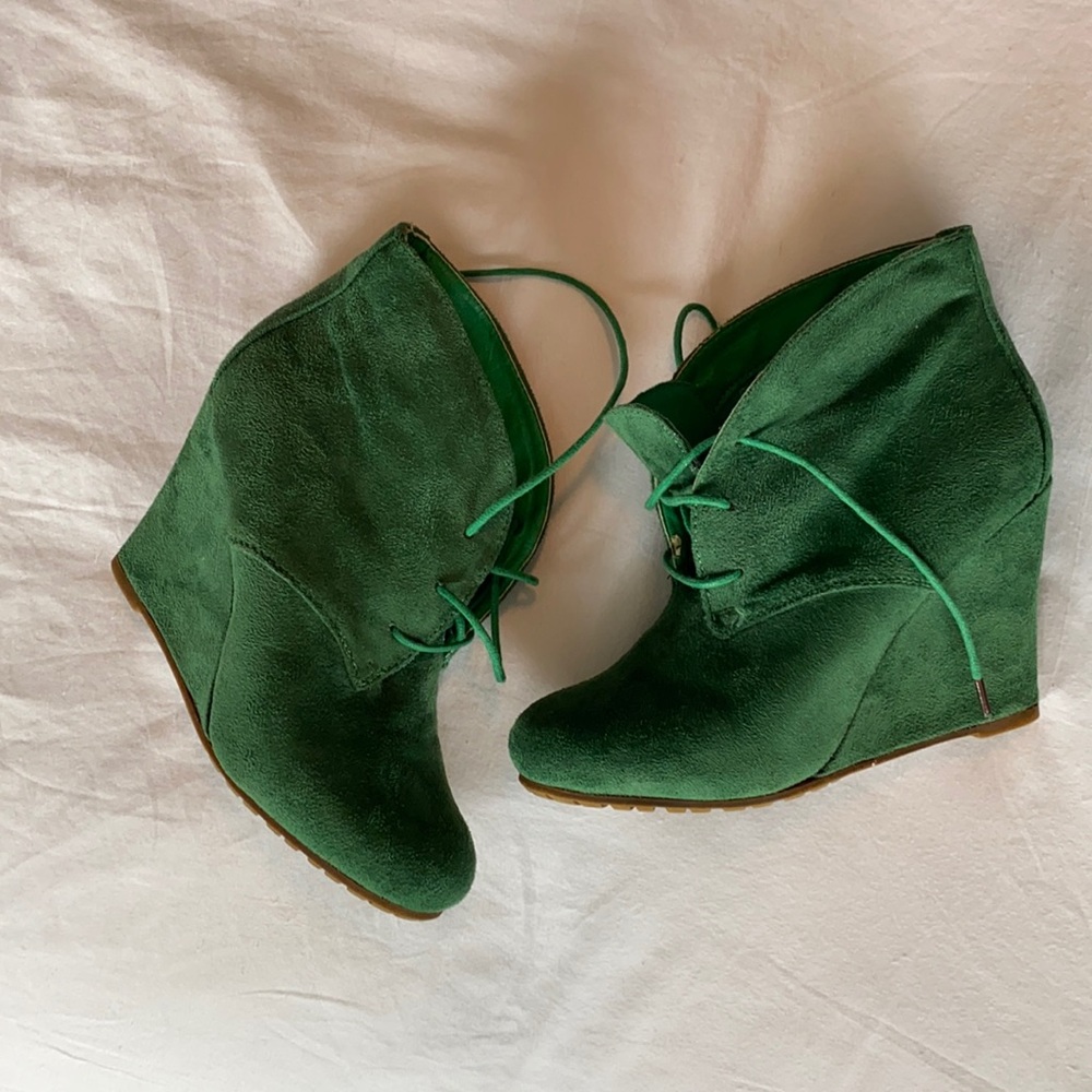 Oxygene Green booties